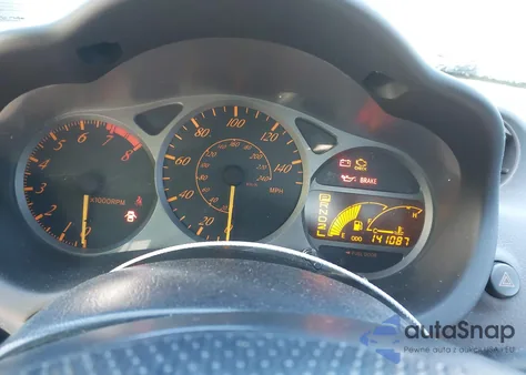 2002 Toyota Celica Gt z USA, uszkodzony, nr VIN JTDDR32T720122406